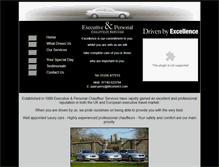 Tablet Screenshot of executivepersonal.com